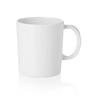 CANECA 35CL MELAMINA BRANCA